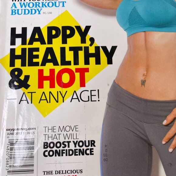 Oxygen Fitness Magazine u B November 2013 Michele Levesque Cover Vol 16 Is 6 No - Picture 3 of 10